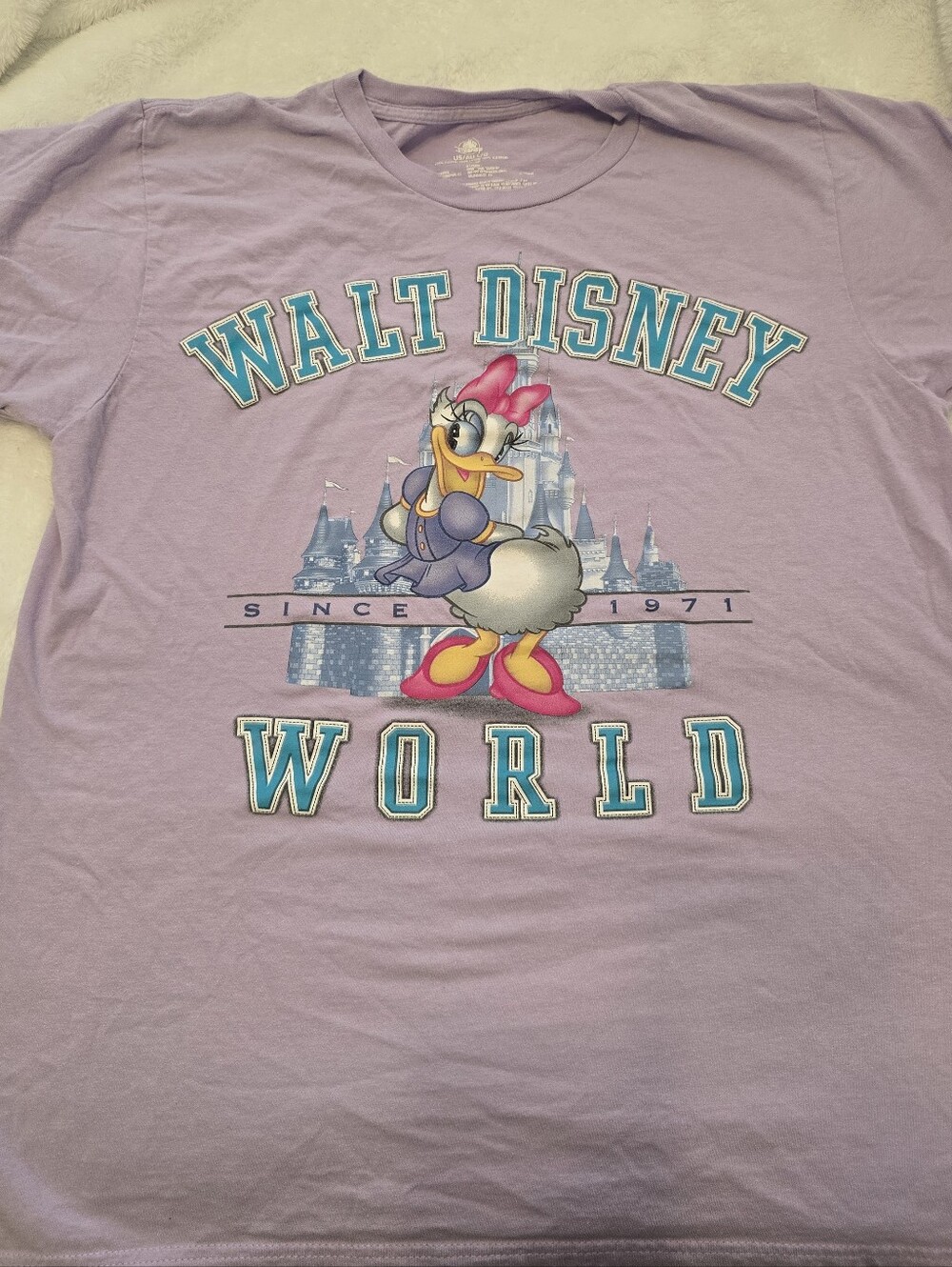 Disneyworld Lavender Daisy Duck Graphic Tee